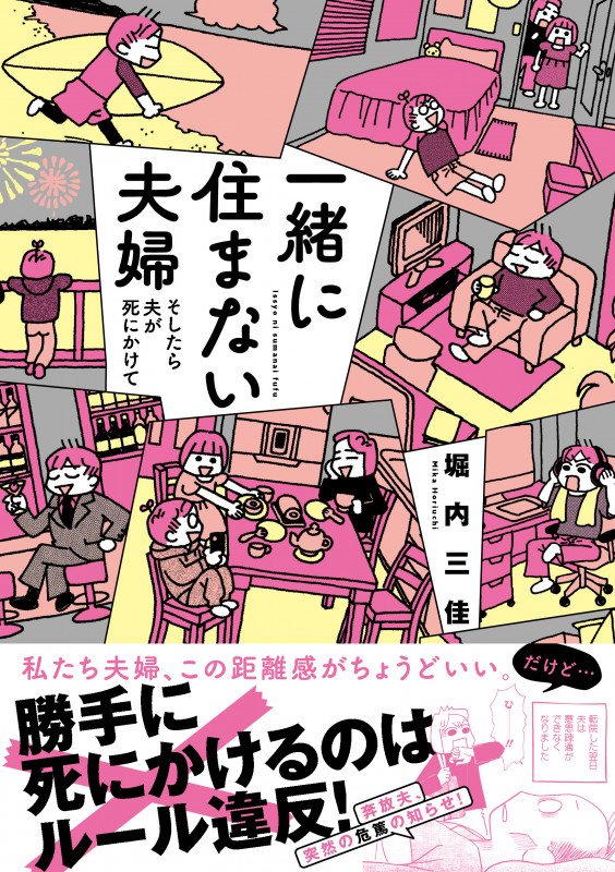 一緒に住まない夫婦 そしたら夫が死にかけて コミックエッセイ (すくパラセレクション)